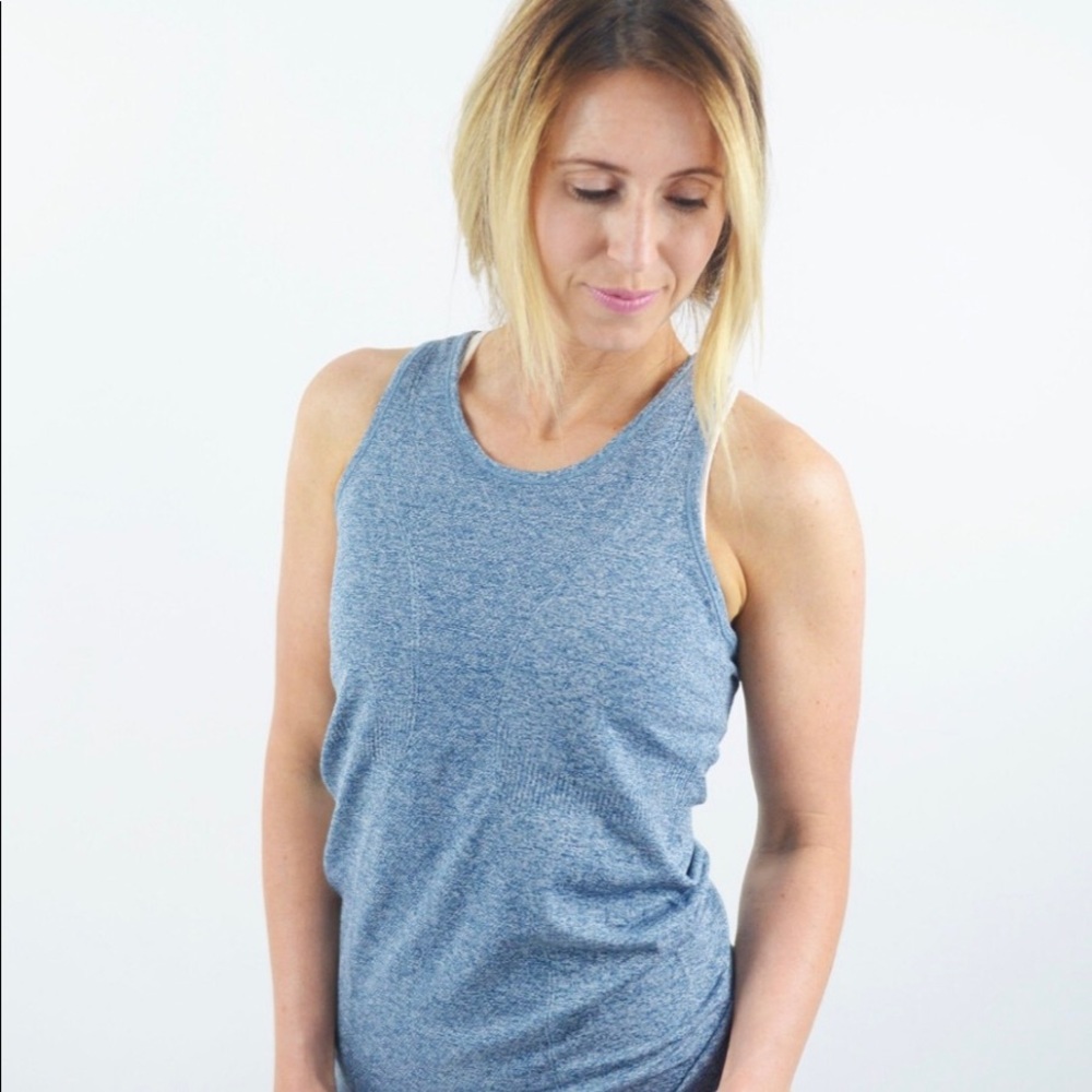 Zyia Copper Charged Tank in Navy💙